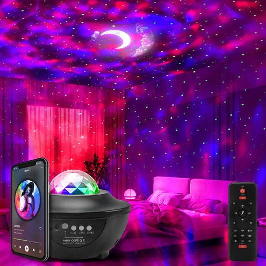 Galaxy Projector With Speaker